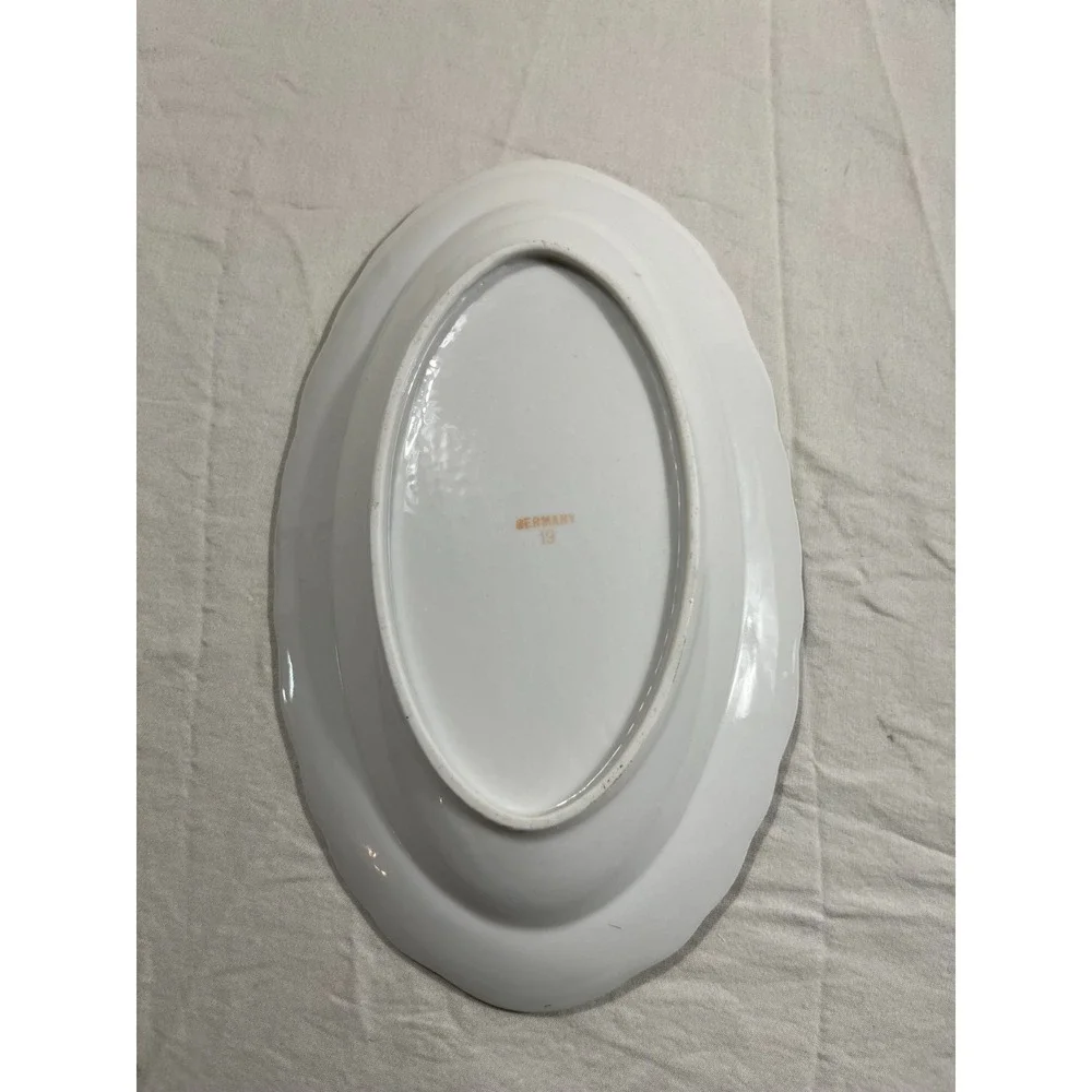 Edwin M Knowles Ironstone Childs Plate This Is The House That Jack Built 9.75